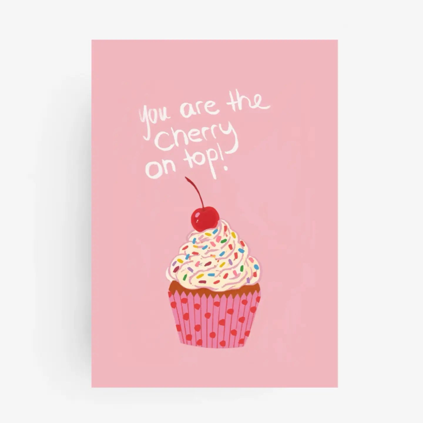 Carte « You are the cherry on top! » 🍒
