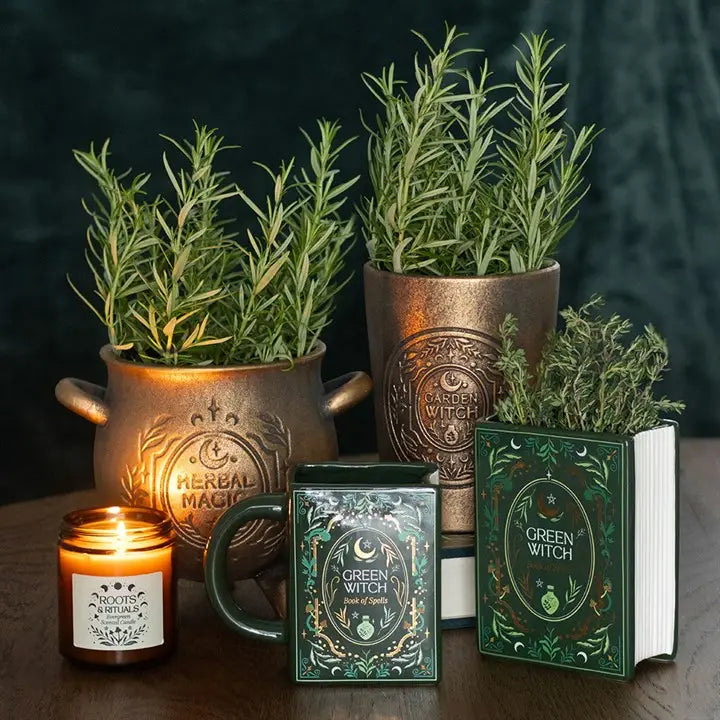 Vase livre « Green witch »