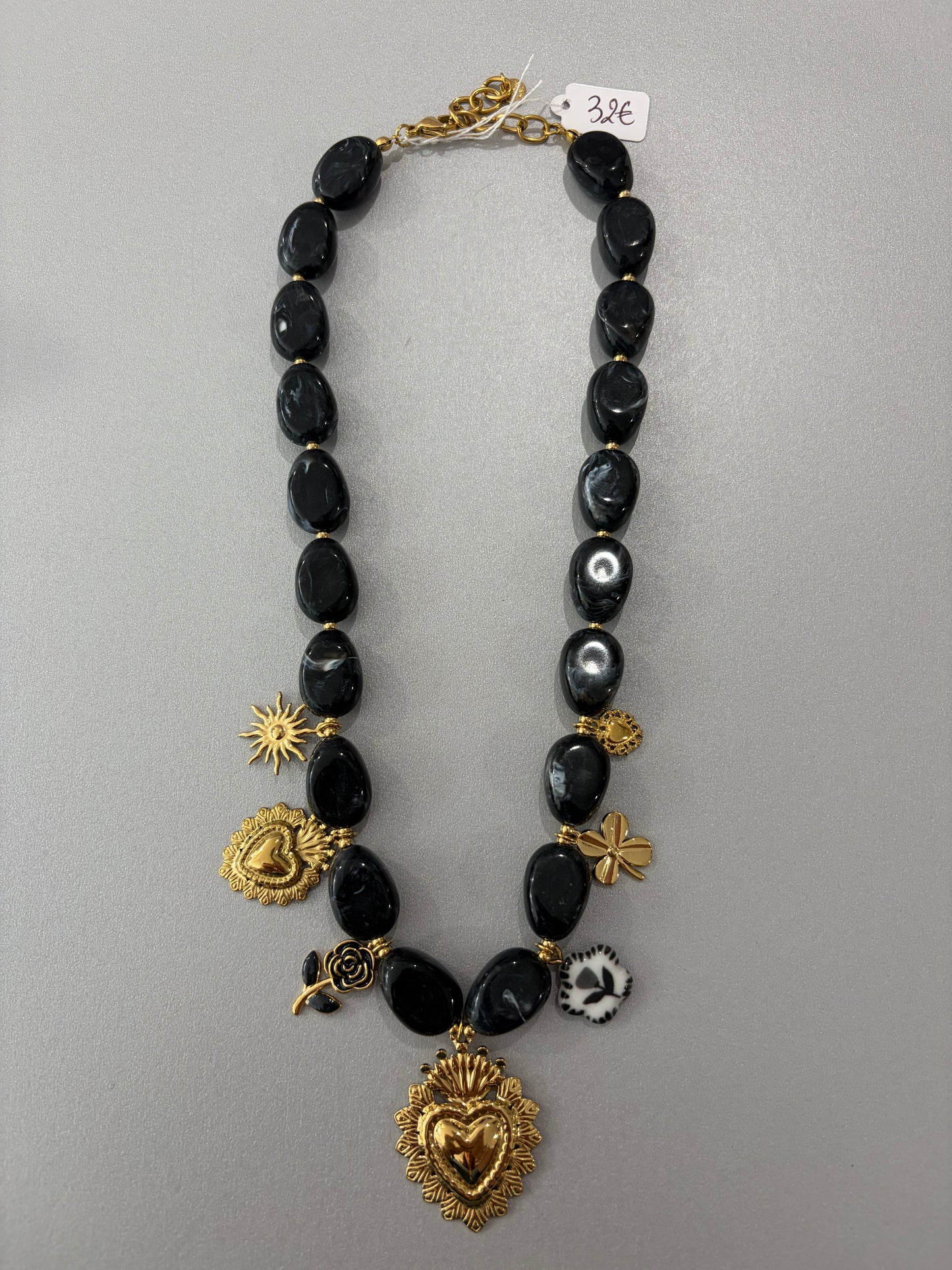 Collier Léana - noir