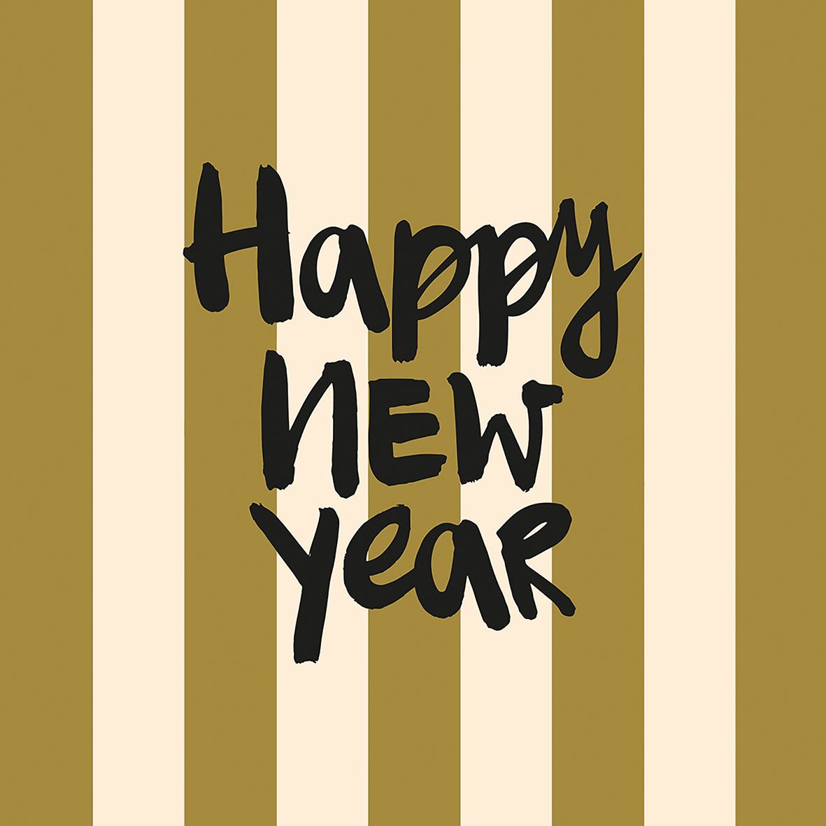 Serviettes en papier x20 - Happy new year