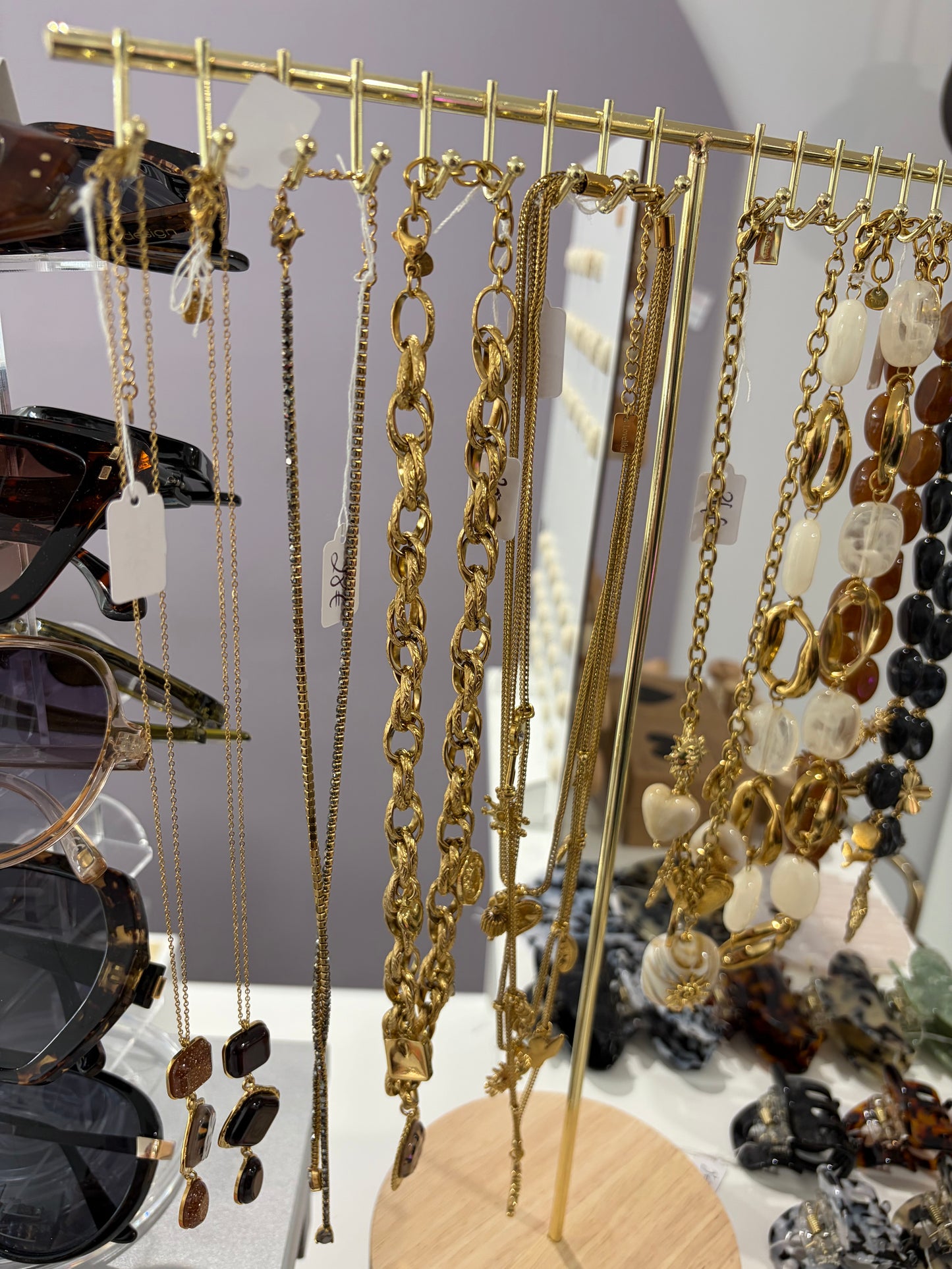 Collier Ariana - léopard