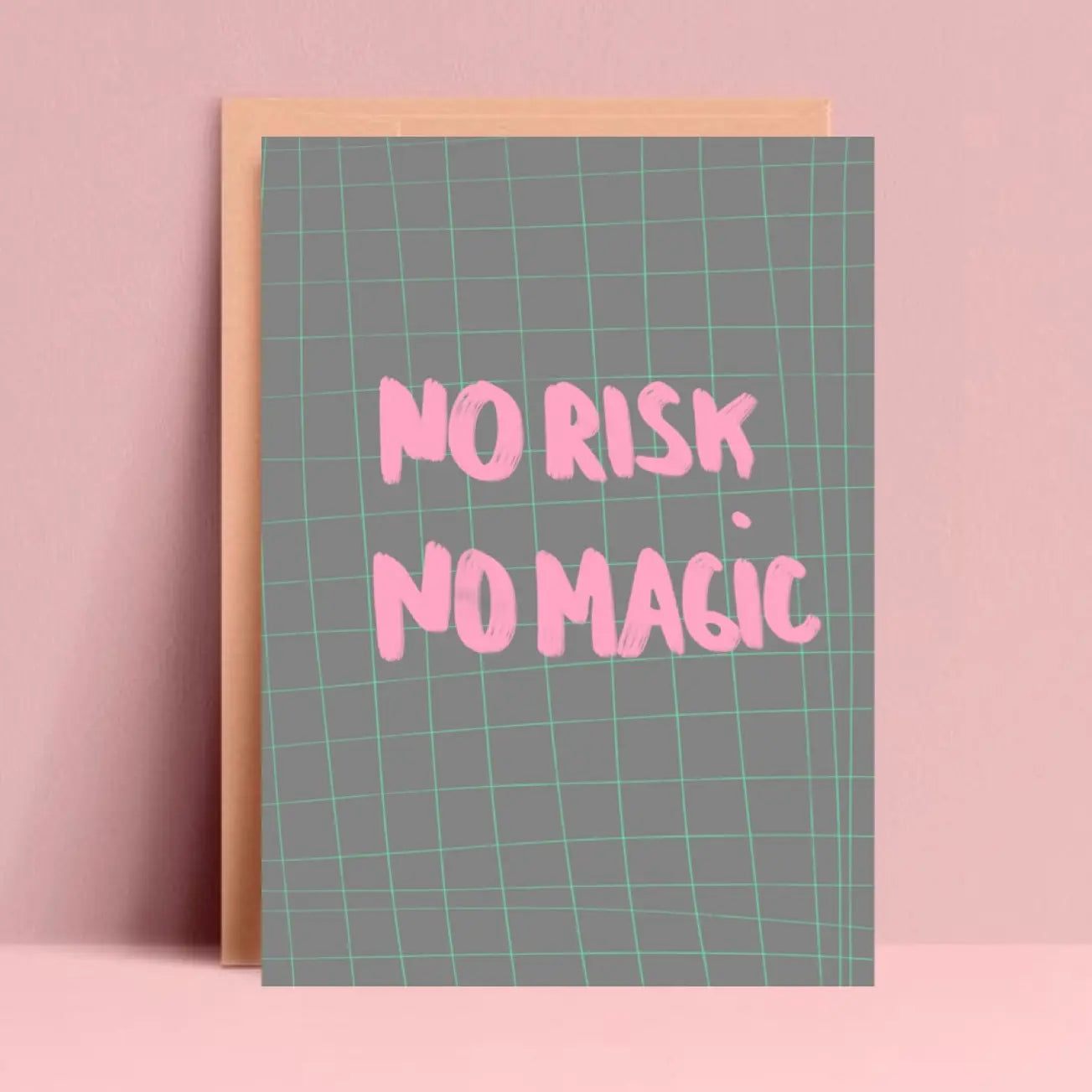 Carte « No risk no magic » 🪄