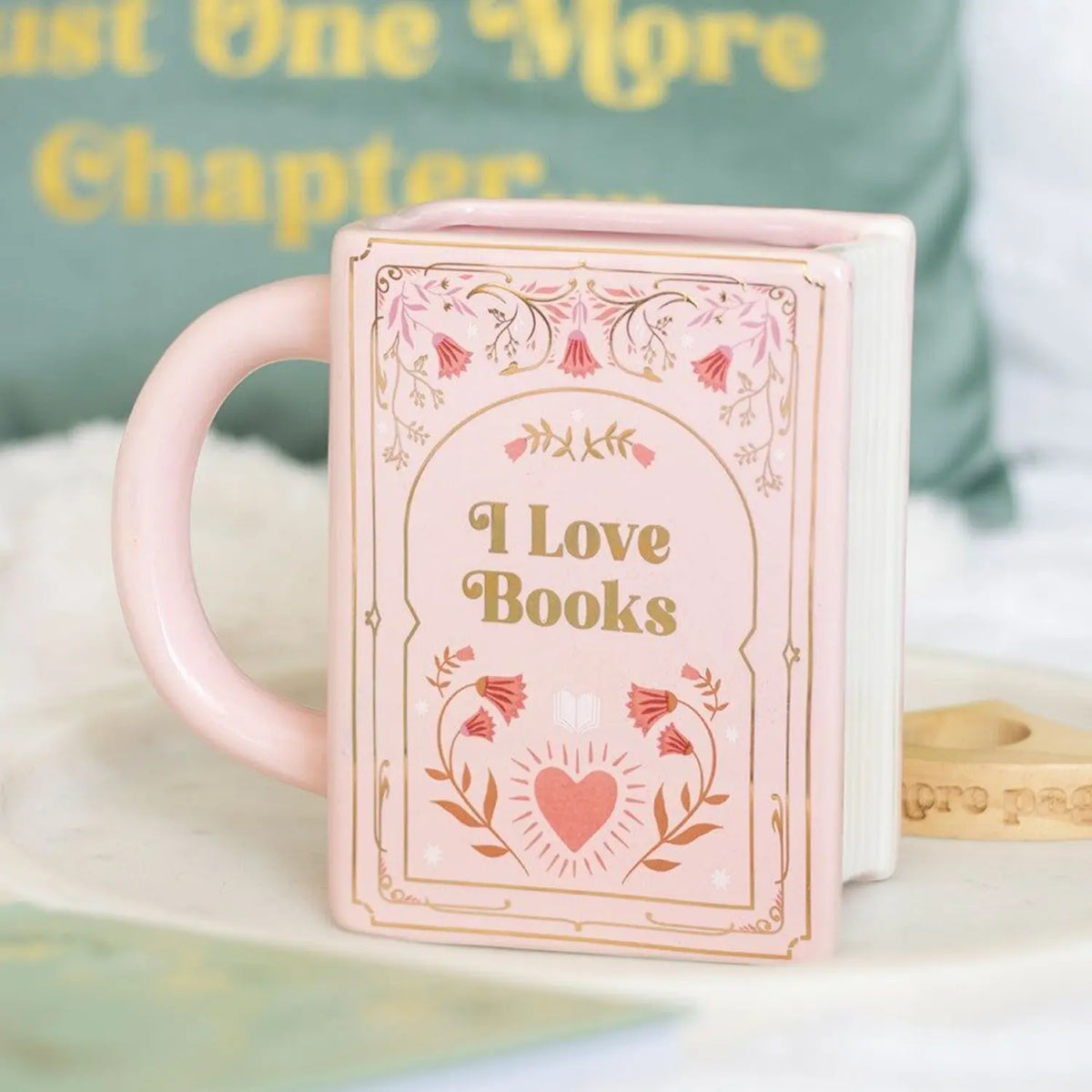 Mug book « I love books »