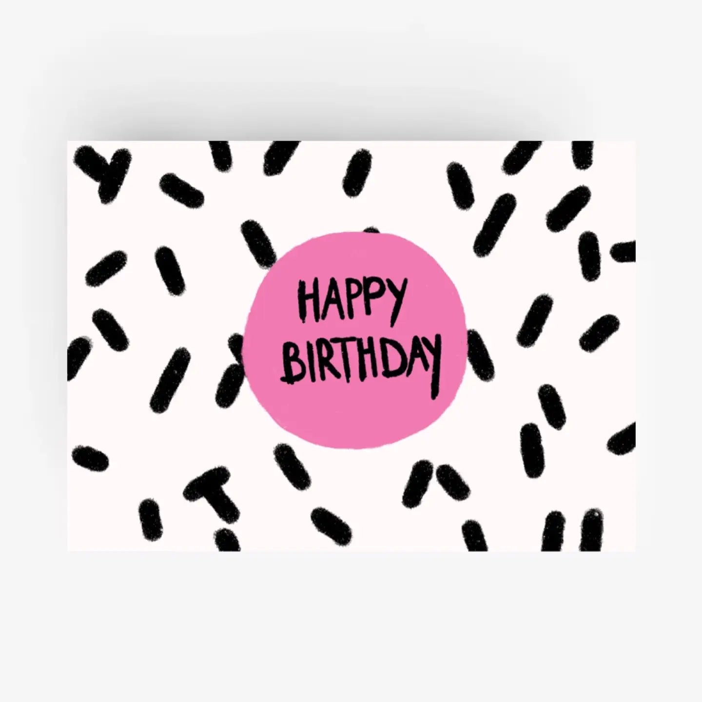 Carte « Happy birthday » 🩷