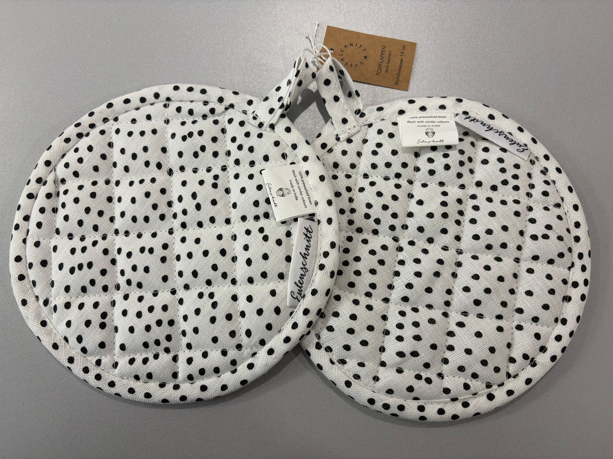 Ensemble de maniques à pois