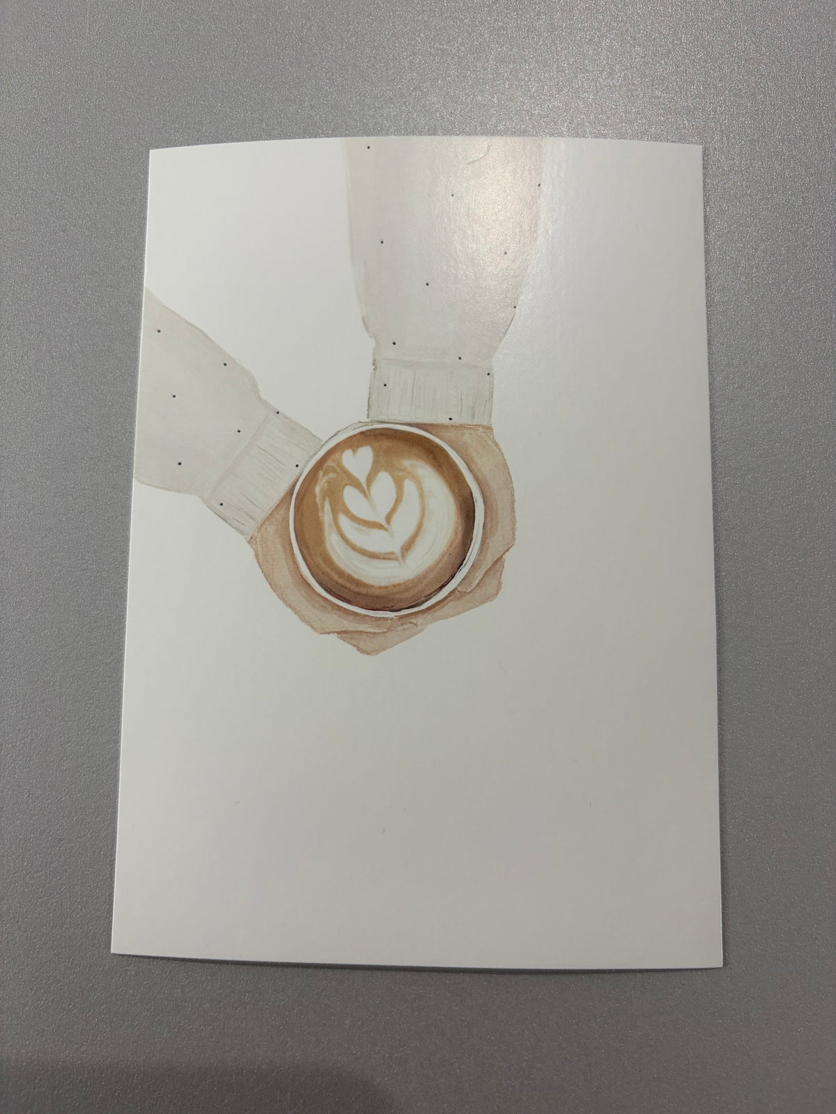 Carte de vœux « Coffee lover »