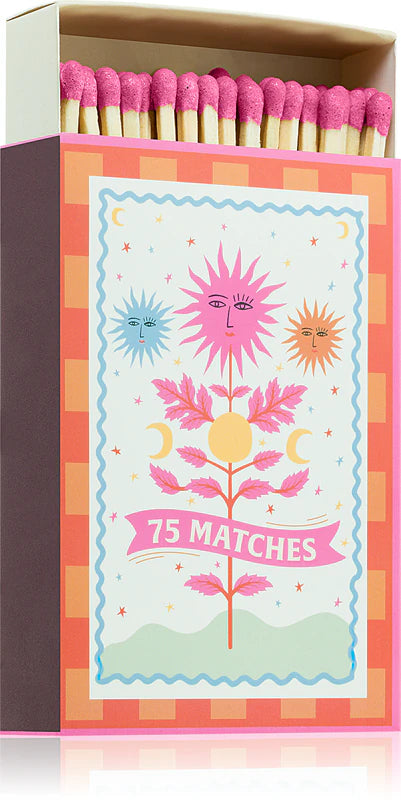 Boite d'allumettes Adopo « Orange blossom » - 75 Allumettes