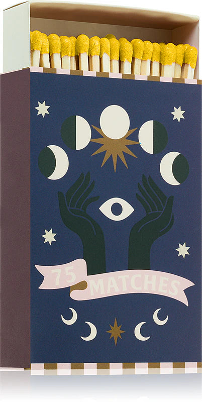 Boite d'allumettes Adopo « Moon phases » - 75 Allumettes