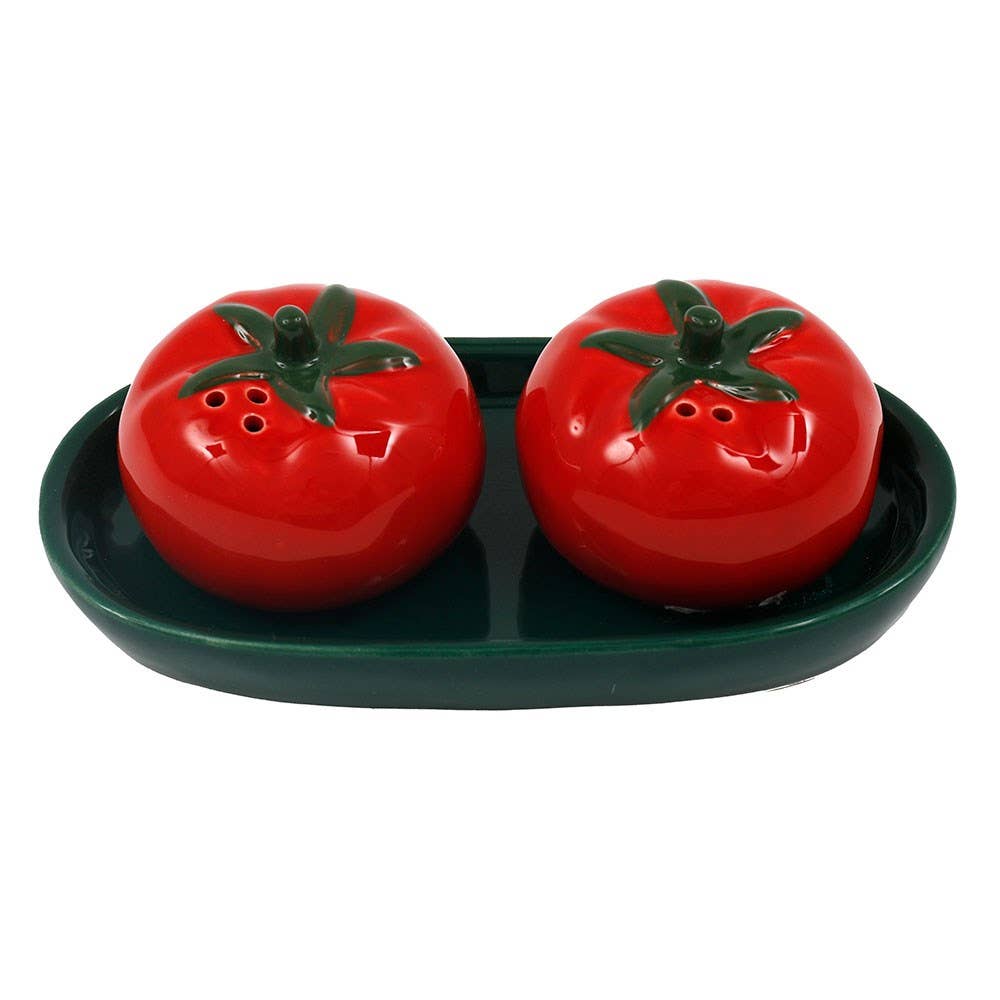 Salière et poivrière « Bac à tomate »