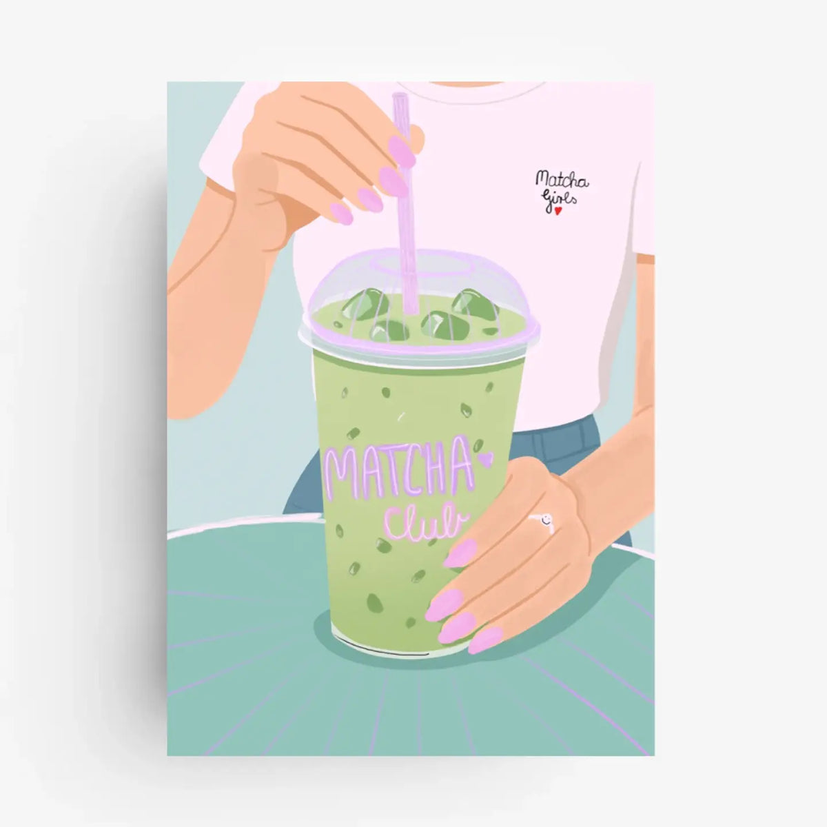 Carte « Matcha club » 🍵