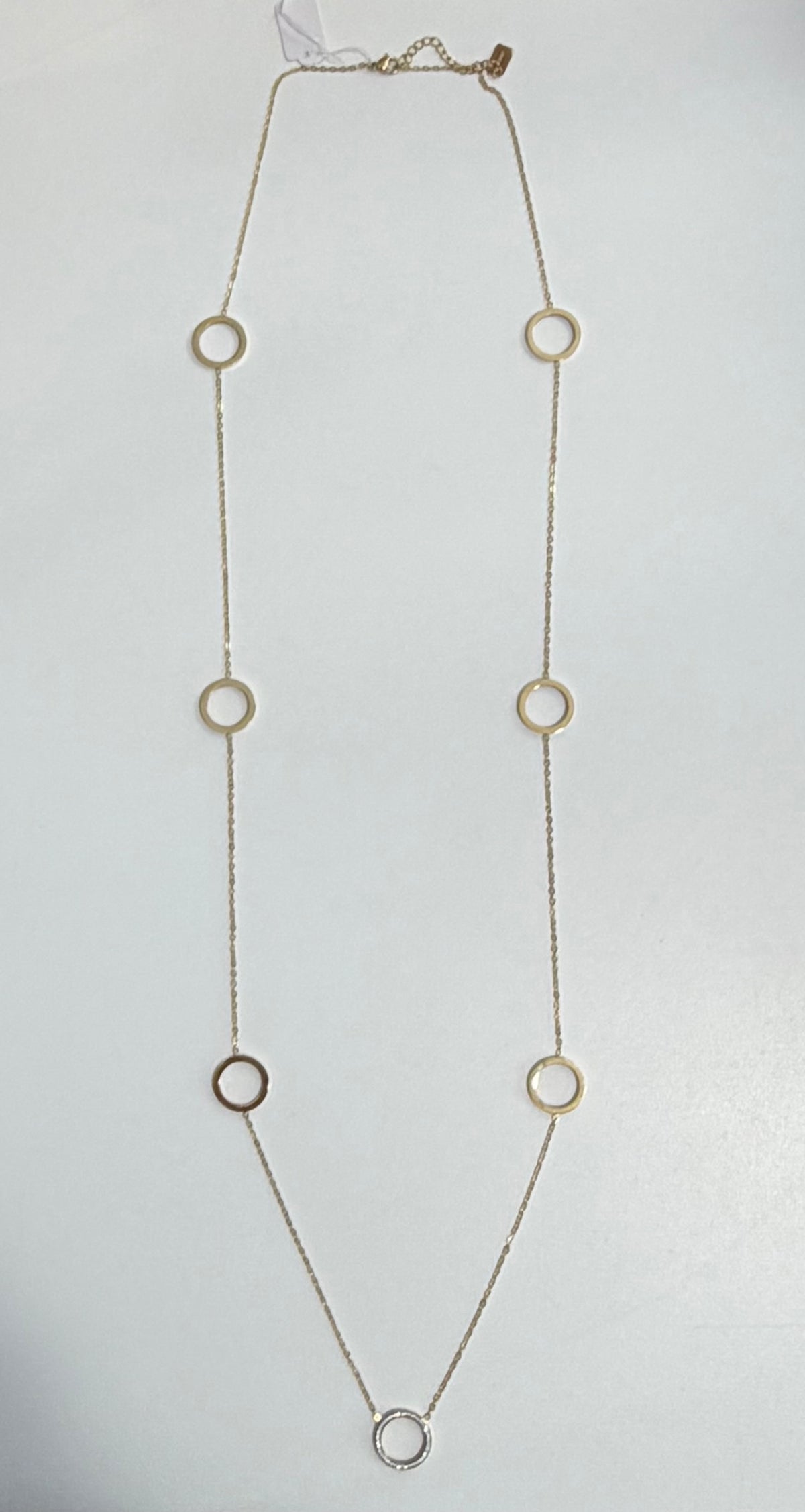 Collier sautoir Fiona - doré ou argenté