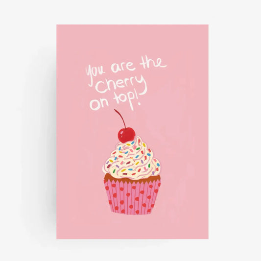 Carte « You are the cherry on top! » 🍒
