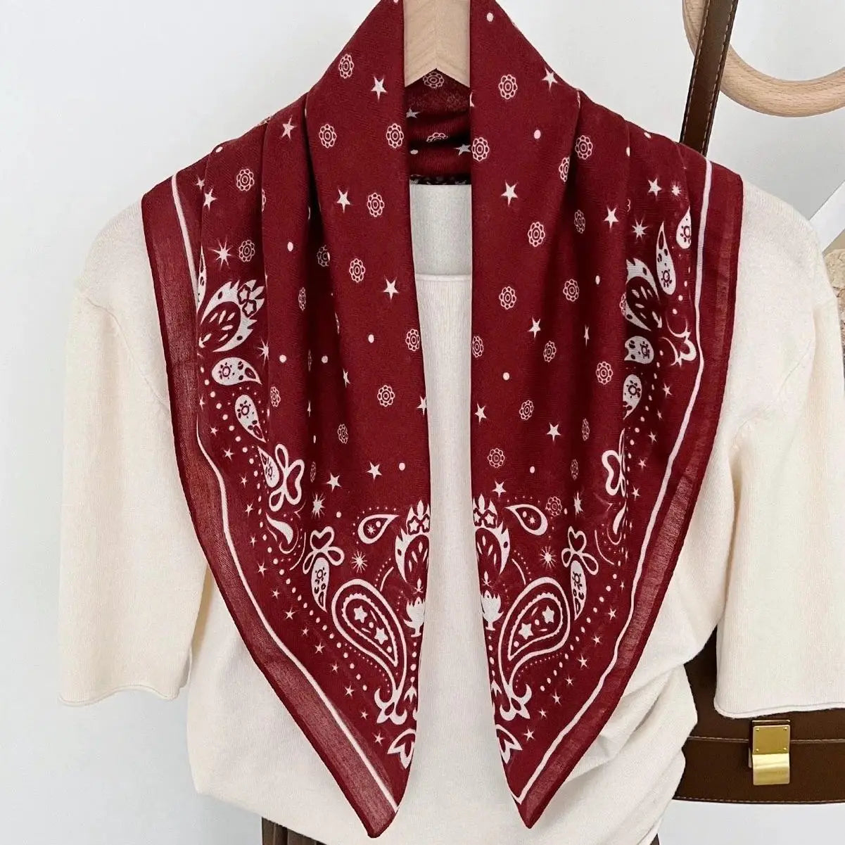 Foulard « Adèle » – Effet doux