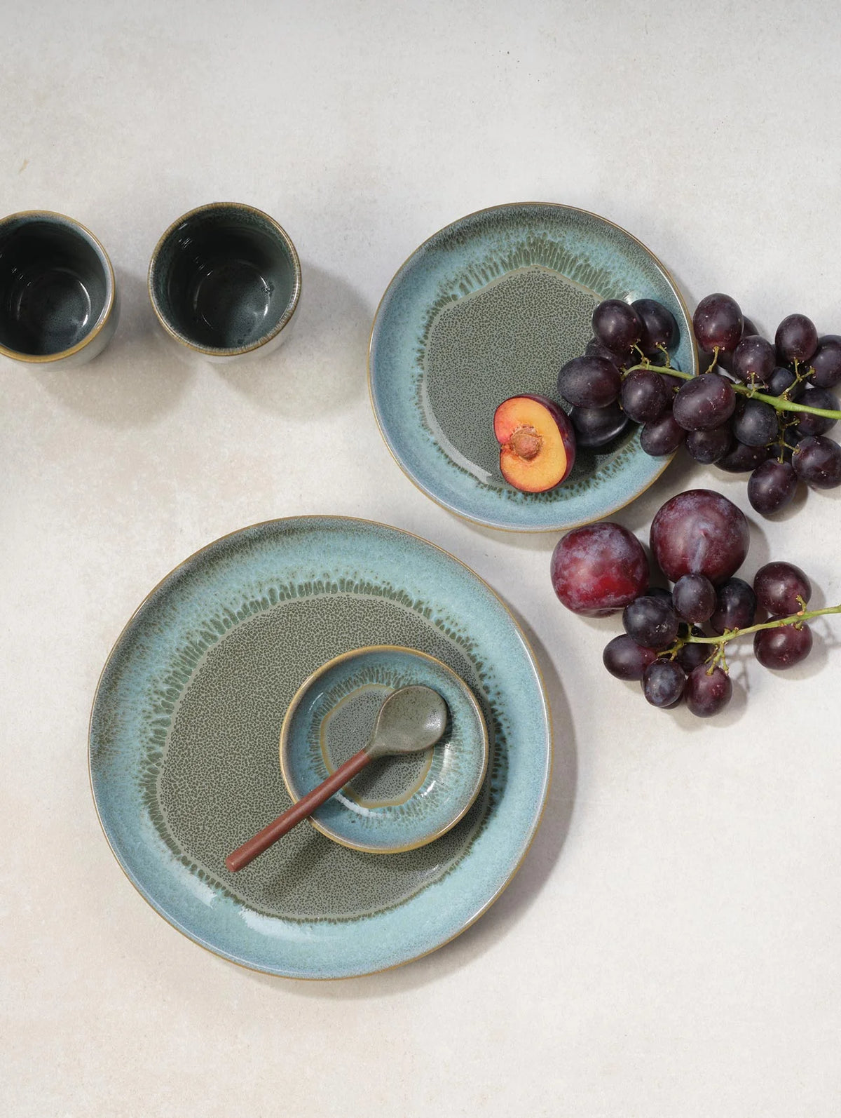 Assiette « Ciano » - deux formats (unité ou set)