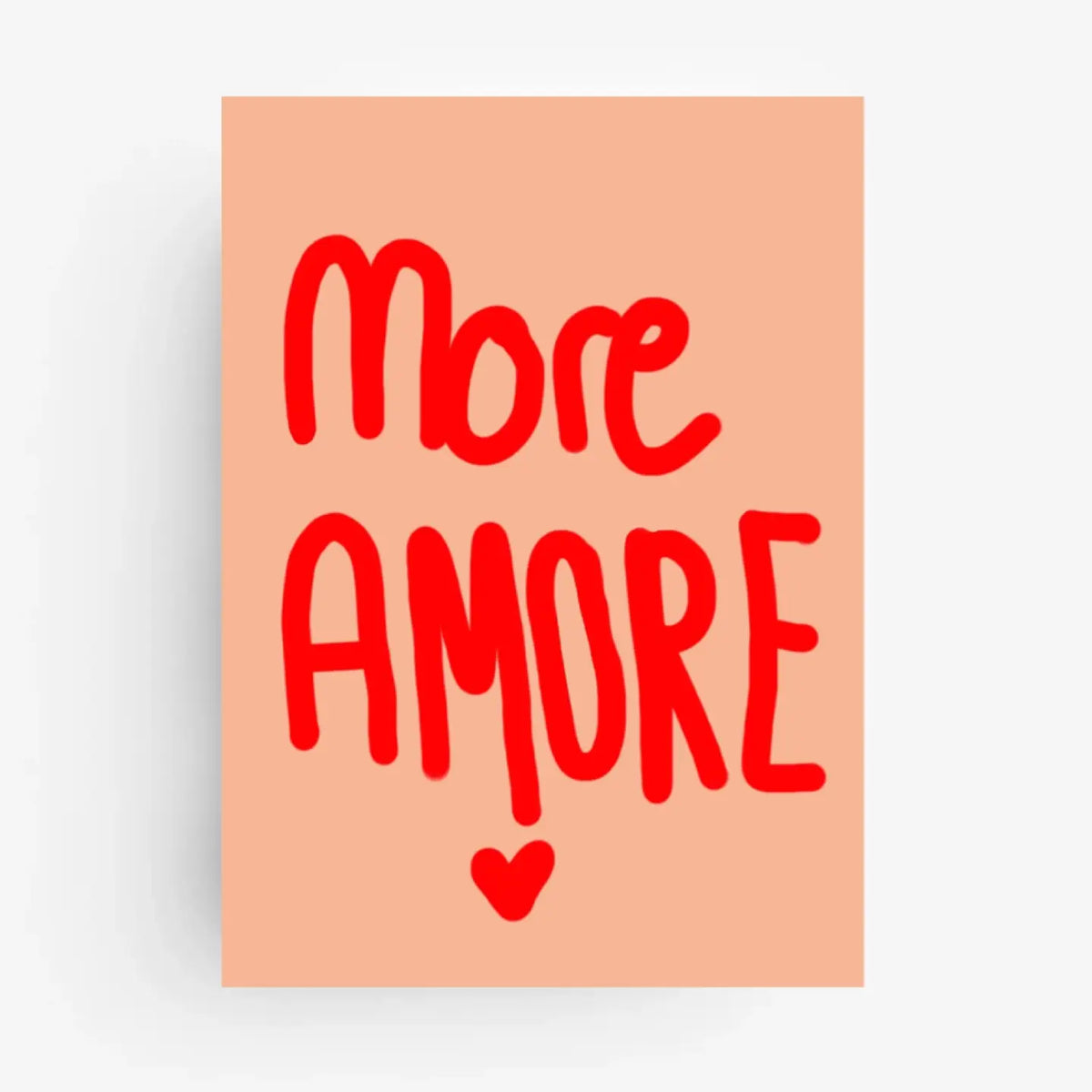 Carte « More amor » ❤️