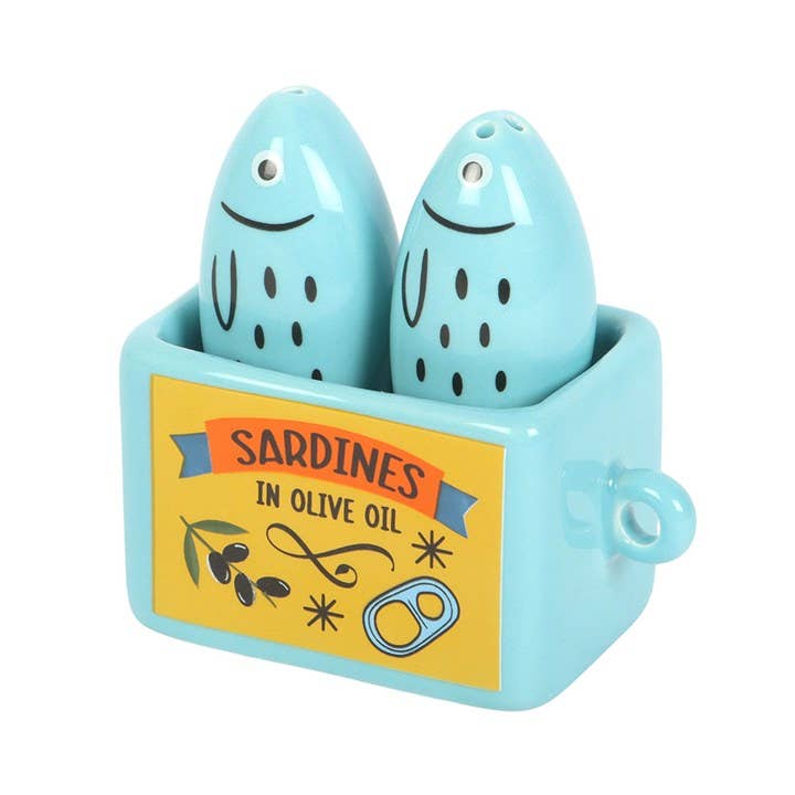 Salière et poivrière « Bac à sardine »