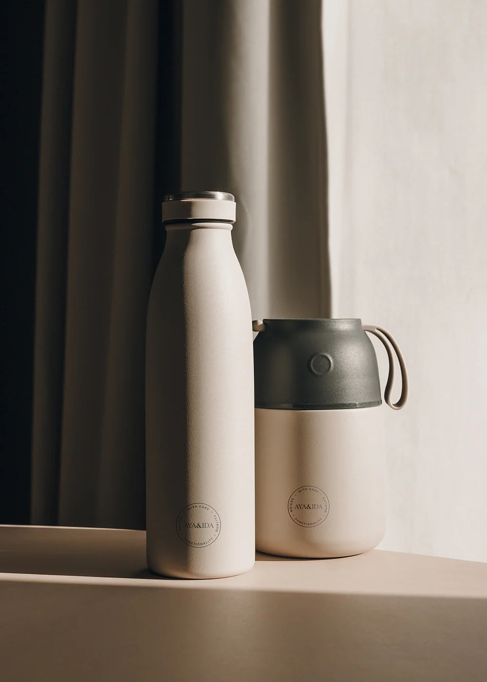 Gourde 500ml - Cream beige