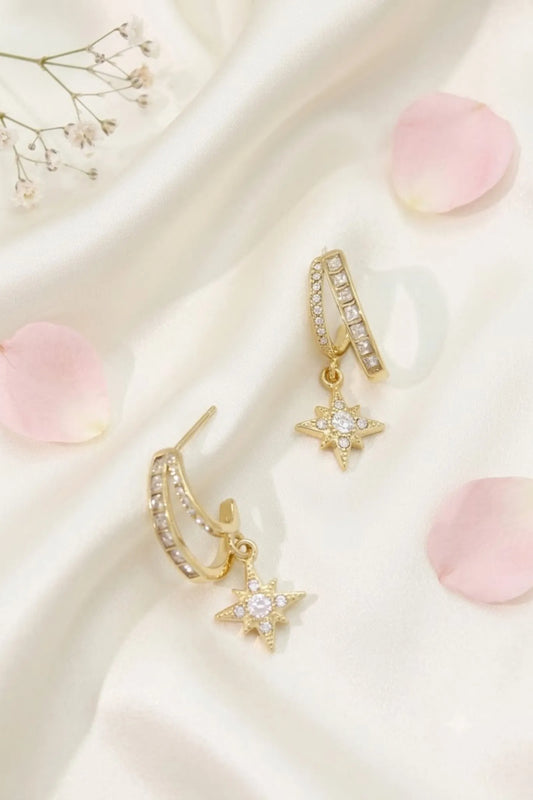 Boucles d’oreilles « Éclat céleste »