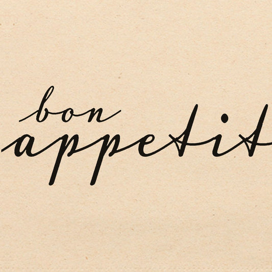 Serviettes en papier x20 - Bon appétit