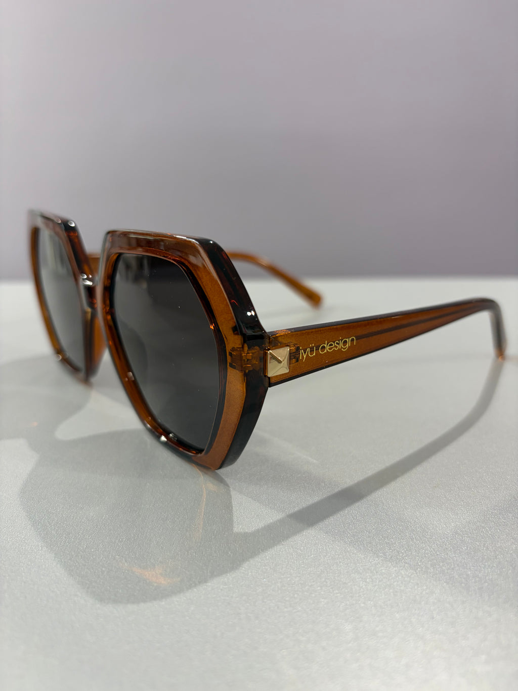 Élise cristal - marron et noir