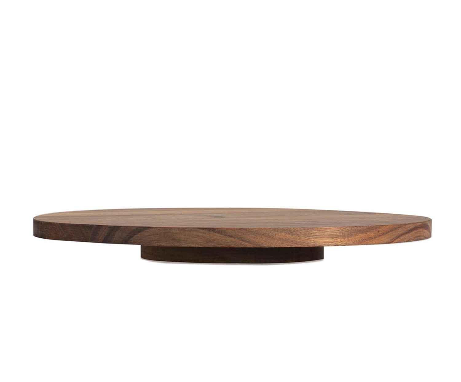 Table pivotante en bois d’acacia
