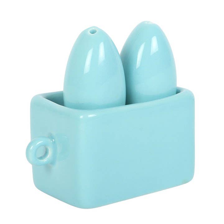 Salière et poivrière « Bac à sardine »