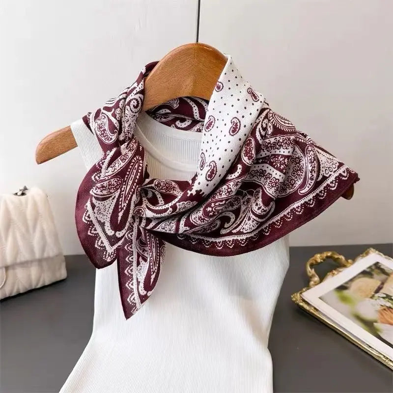 Foulard « Amélia » – Effet Soie