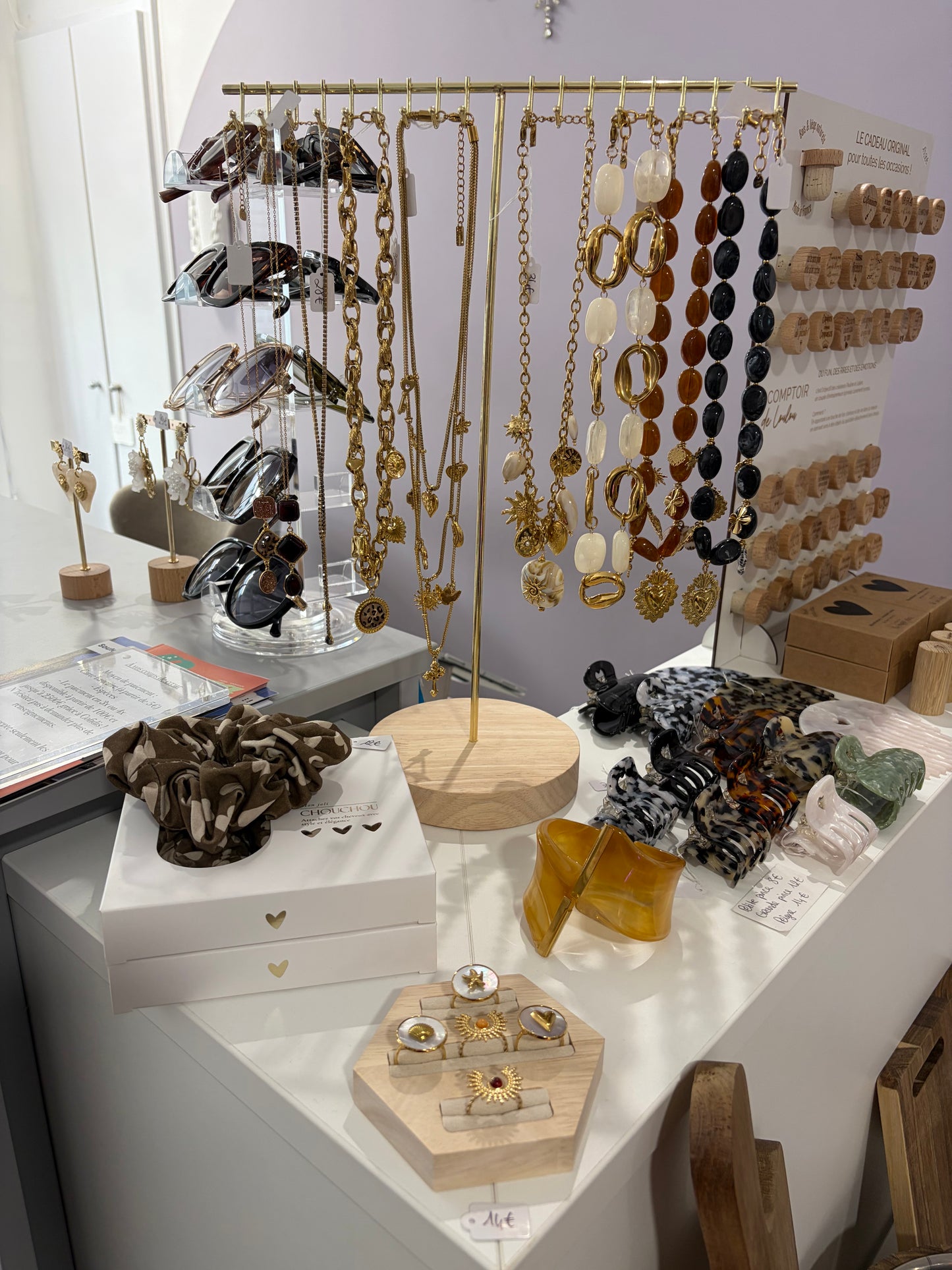 Collier Ariana - léopard
