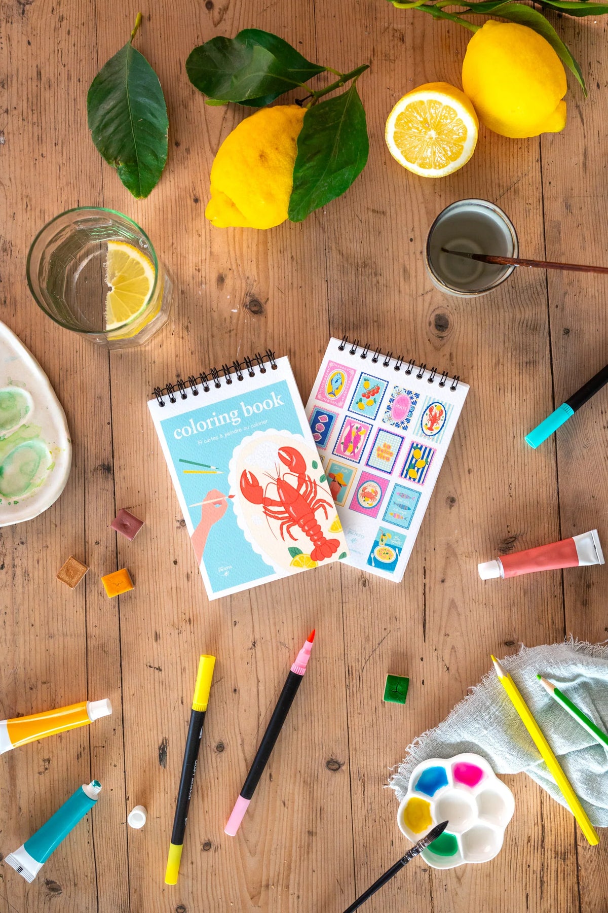 Carnet de coloriage ou de peinture « Felicita » - A6