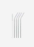 Set de 4 pailles et son goupillon laveur (acier inoxydable)