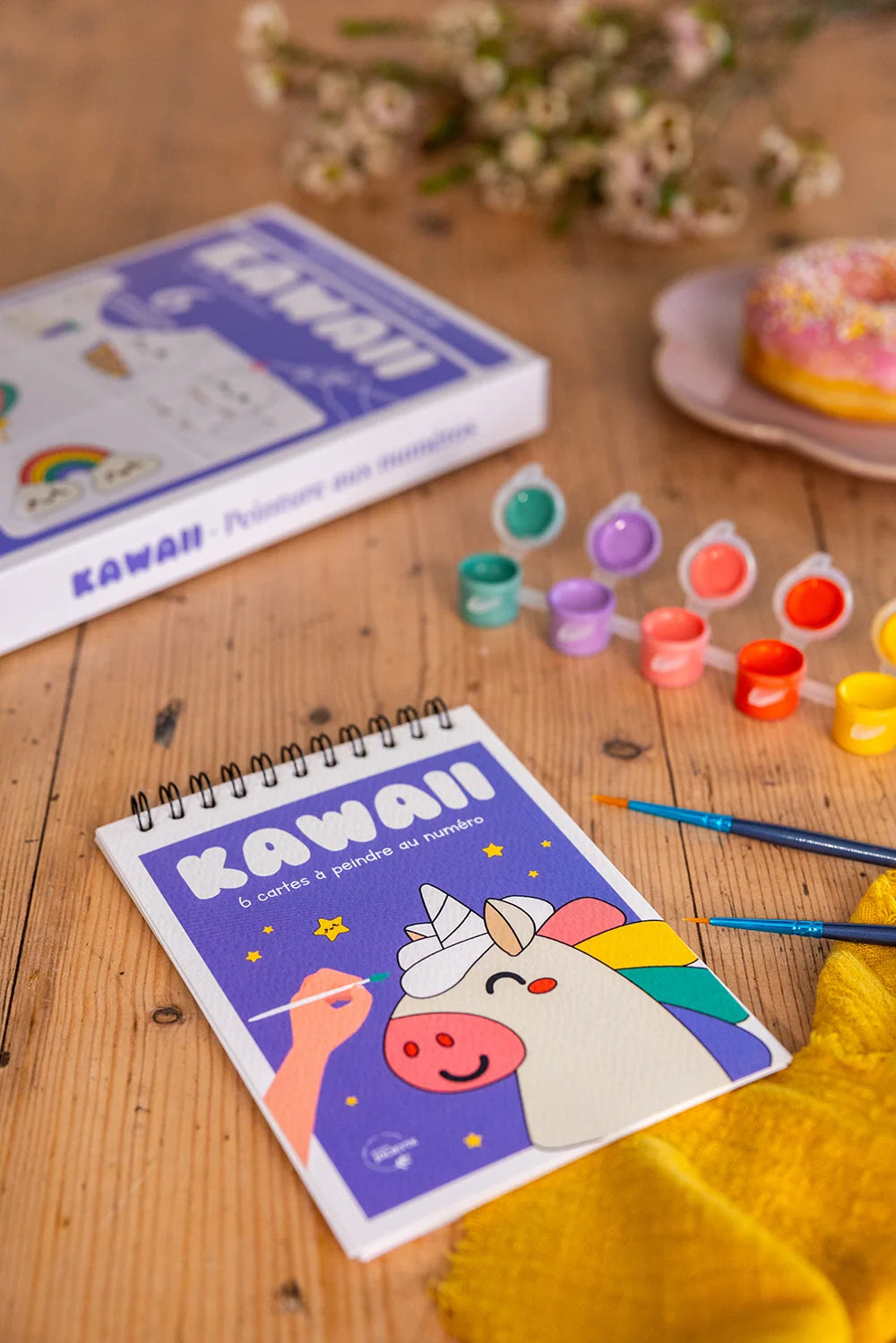 Peinture aux numéros « Kawaii » - A6 - Enfant