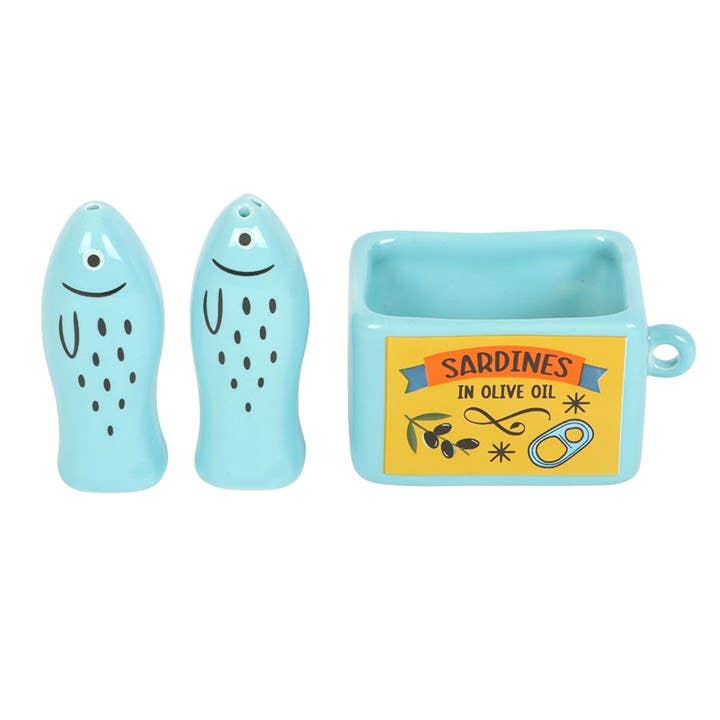 Salière et poivrière « Bac à sardine »