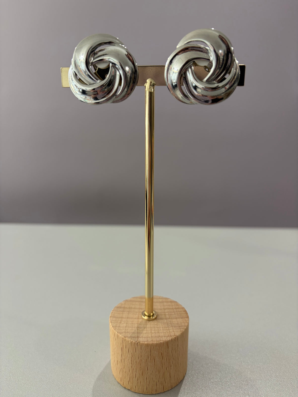 Boucles d’oreilles Fiori - CLIP - argenté