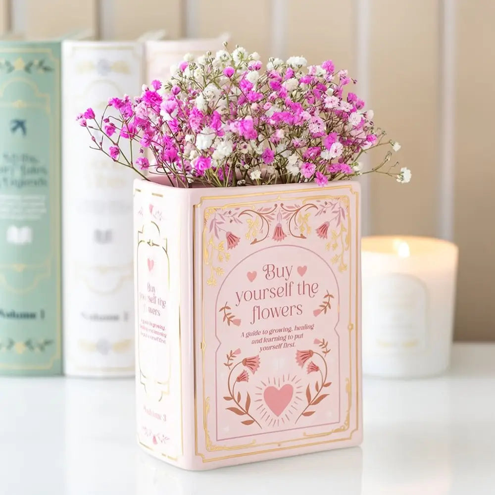 Vase livre « Buy yourself the flowers  »