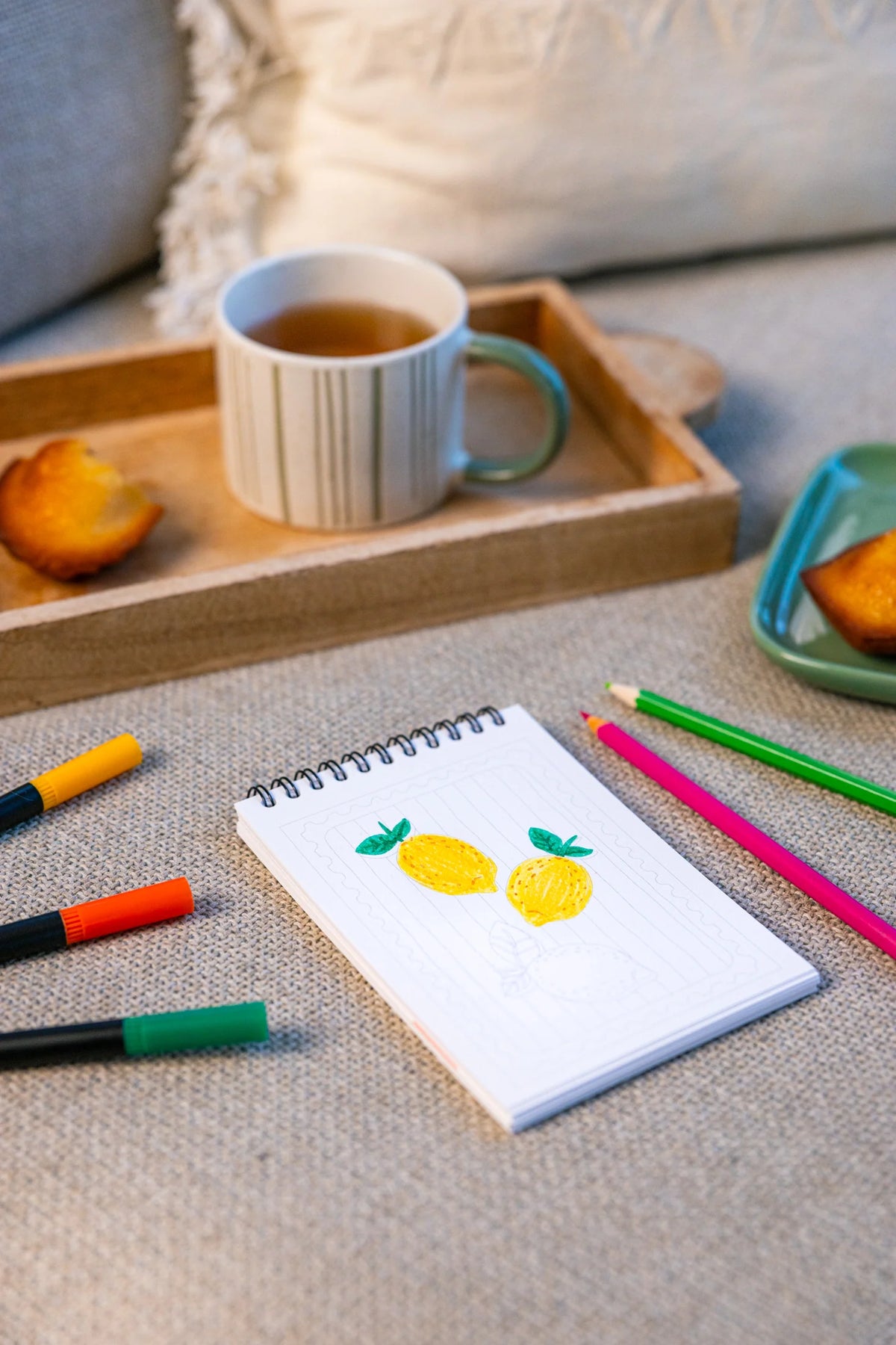 Carnet de coloriage ou de peinture « Felicita » - A6
