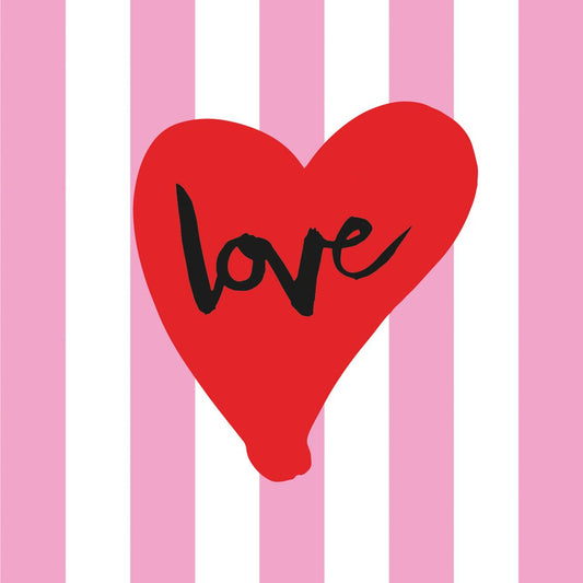 Serviettes en papier x20 - Love