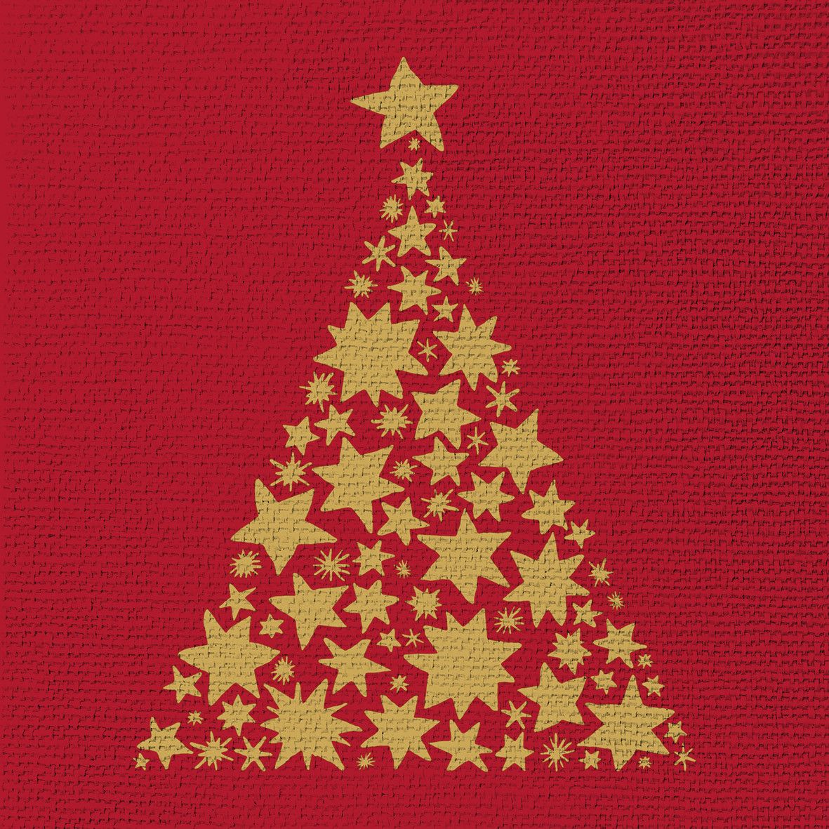 Serviettes en papier x20 - Red Christmas