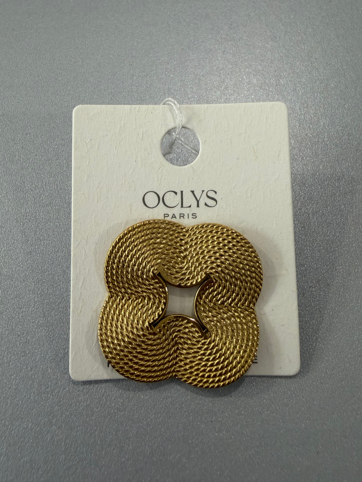 Broche Maille voûté