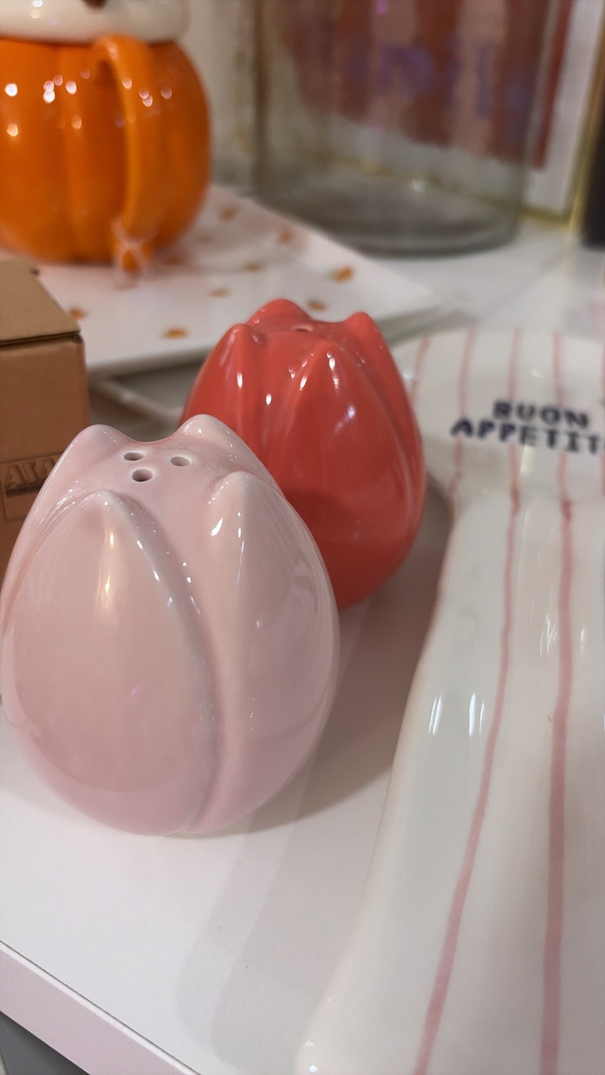 Set de salière et poivrière - Tulipe