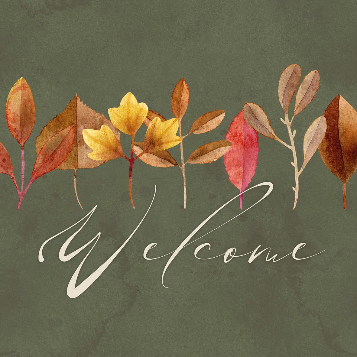 Serviettes en papier x20 - Welcome autumn