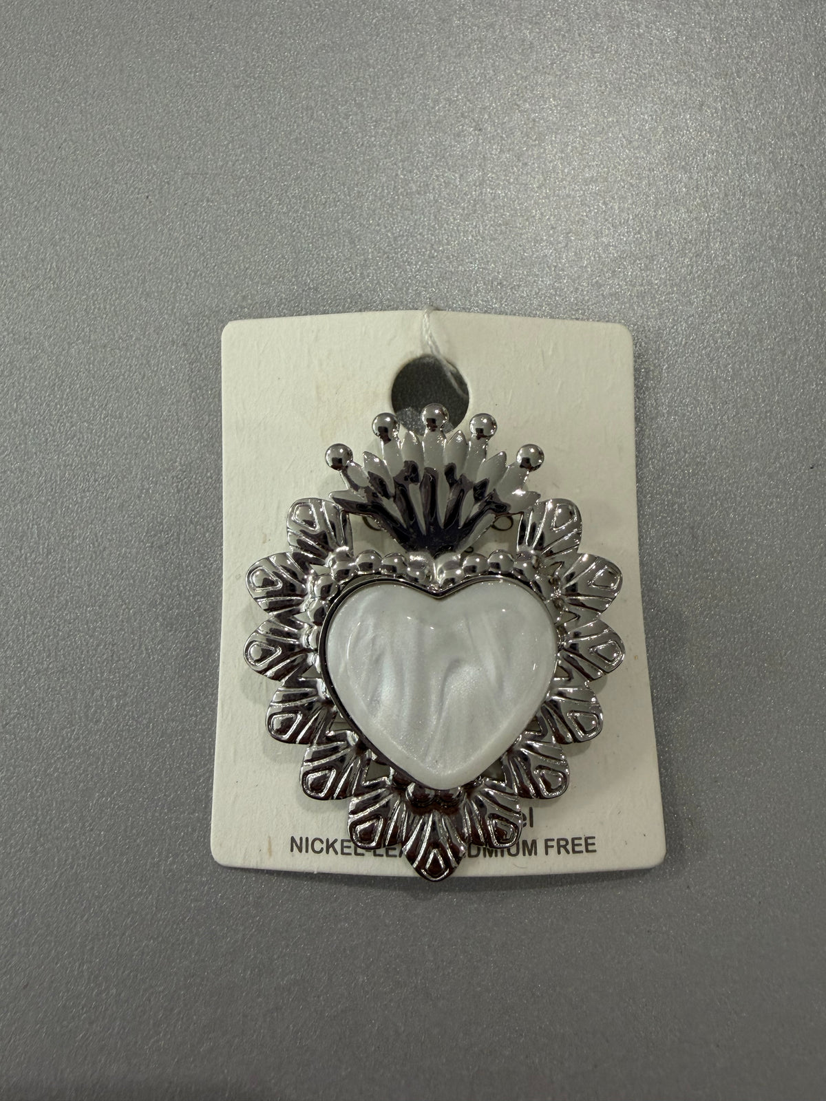 Broche Ex-voto - doré ou argenté