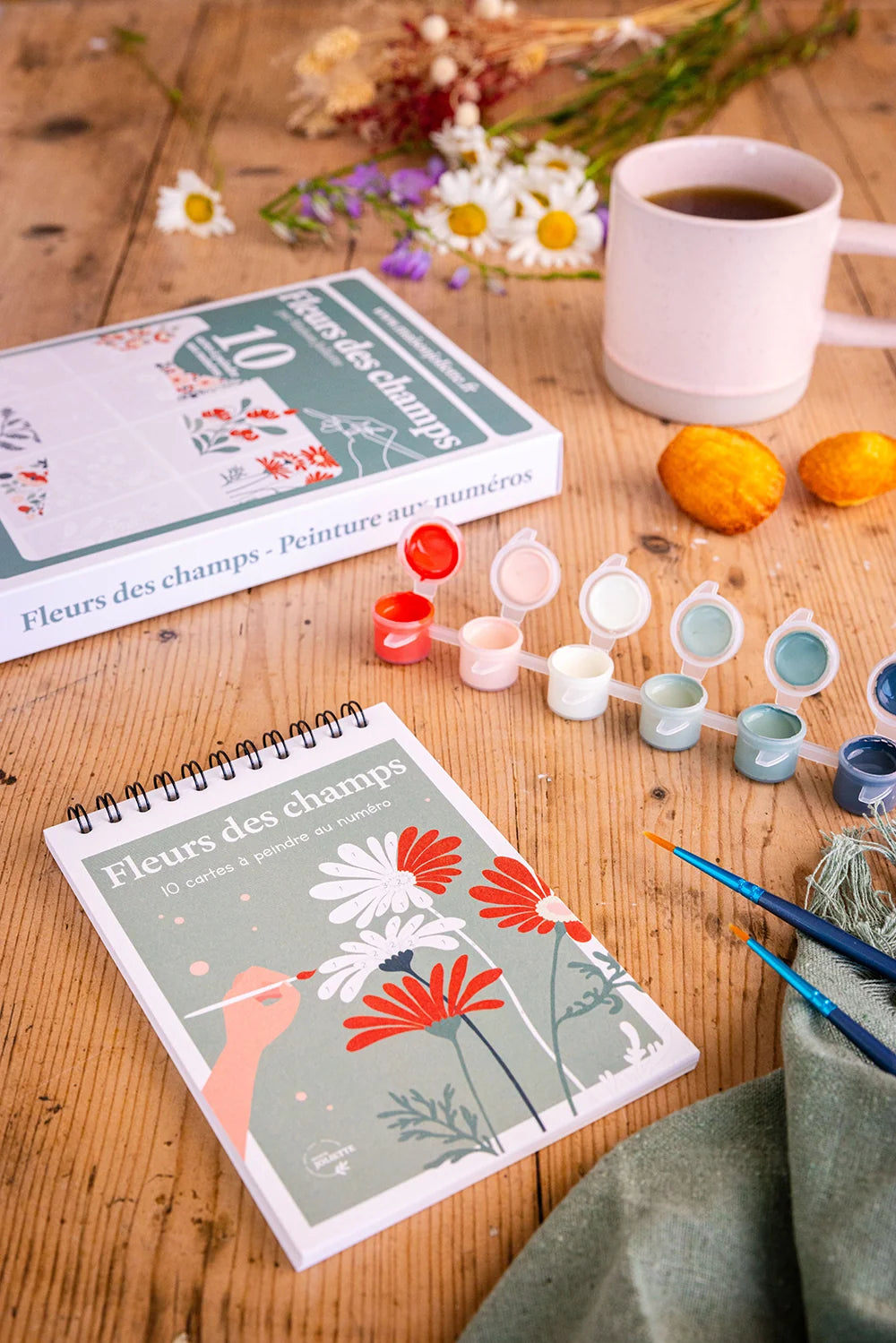 Peinture aux numéros « Fleurs des champs » - A6