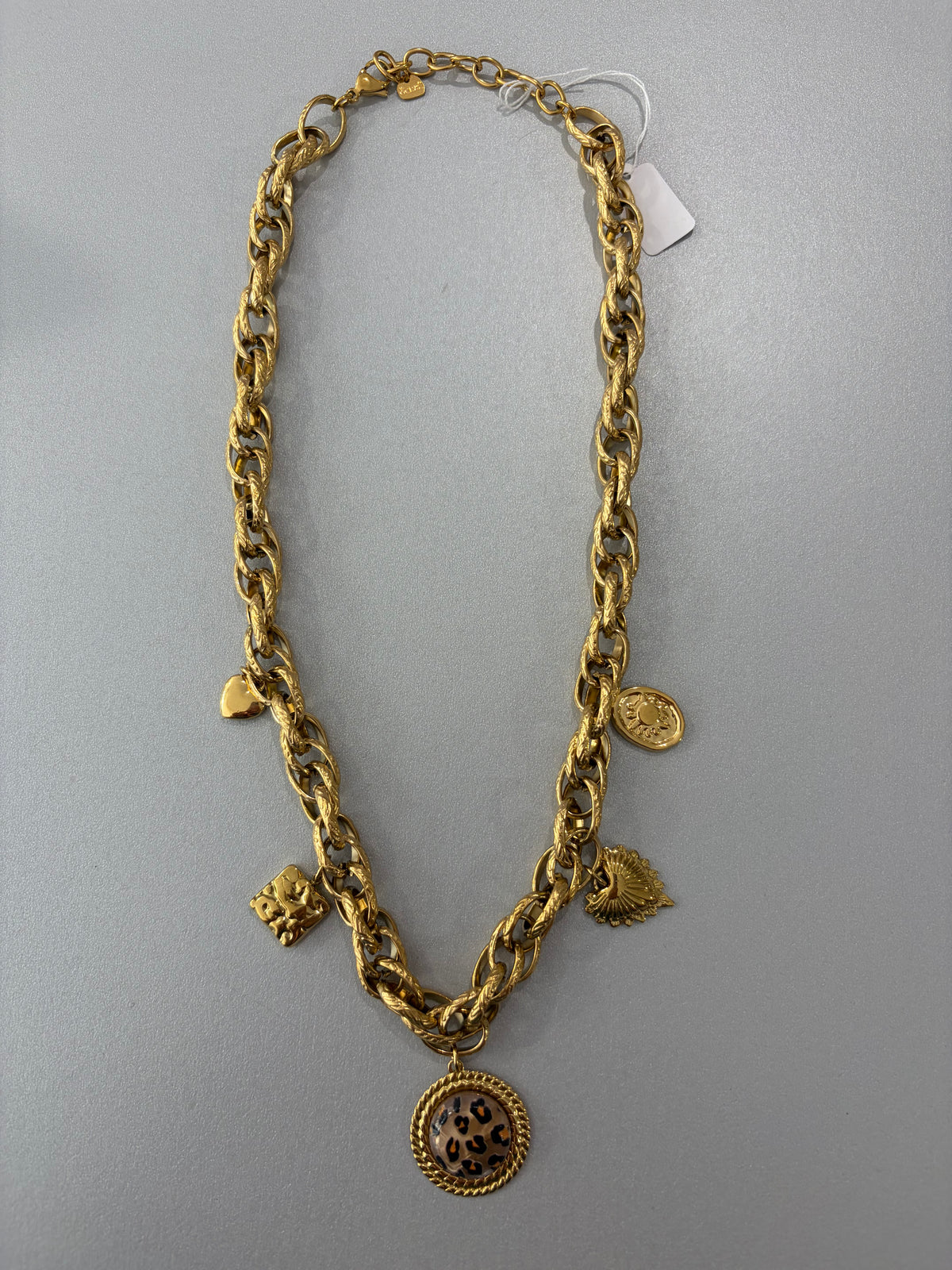 Collier Ariana - léopard