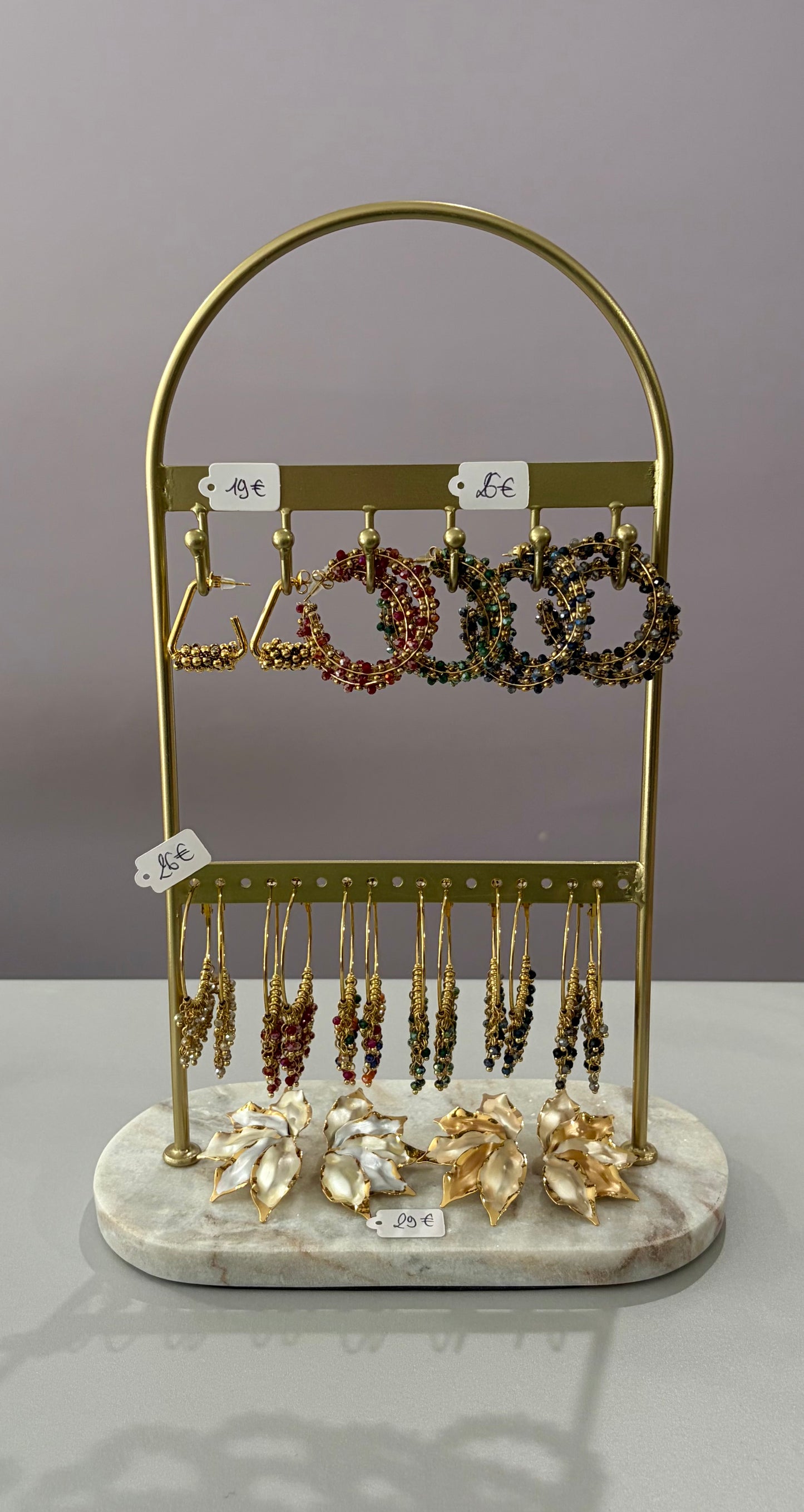 Boucles d’oreilles Rosalia - différentes couleurs disponibles