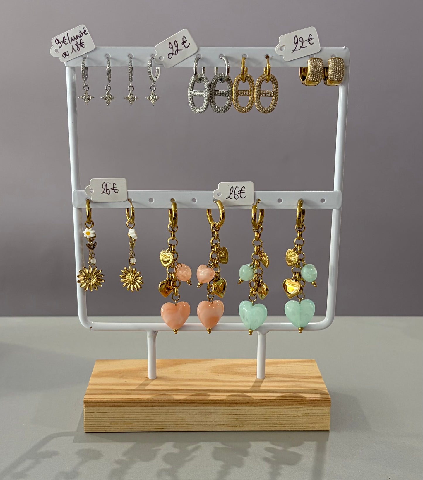 Boucles d’oreilles Toria - argenté