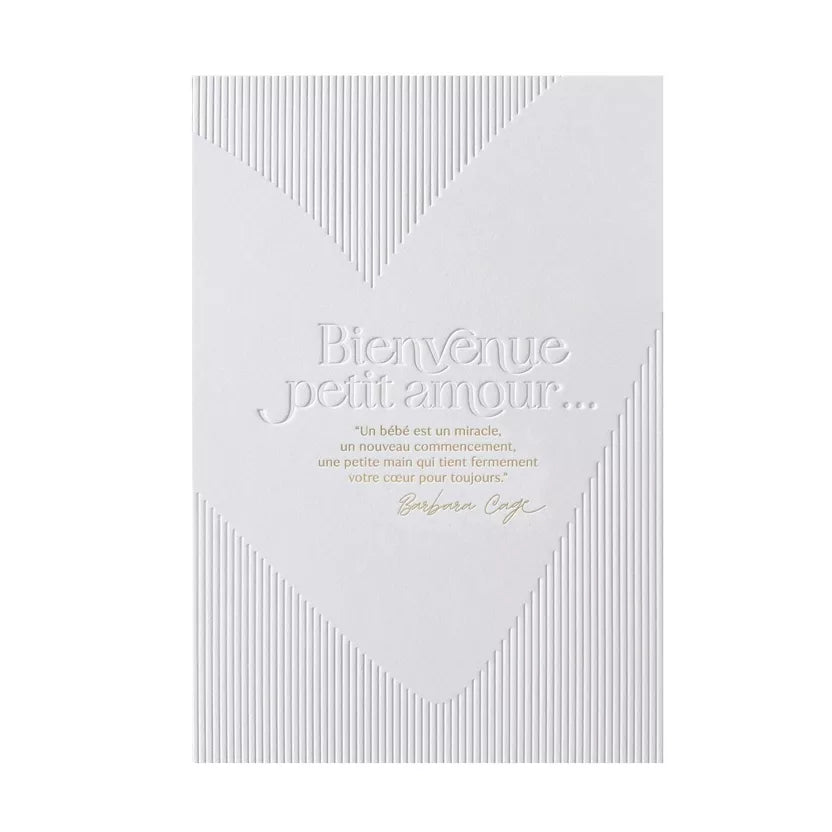 Carte « Bienvenue Petit amour »