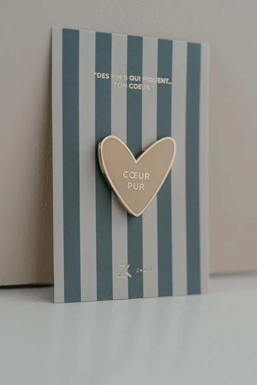 Pin’s « Cœur pur »