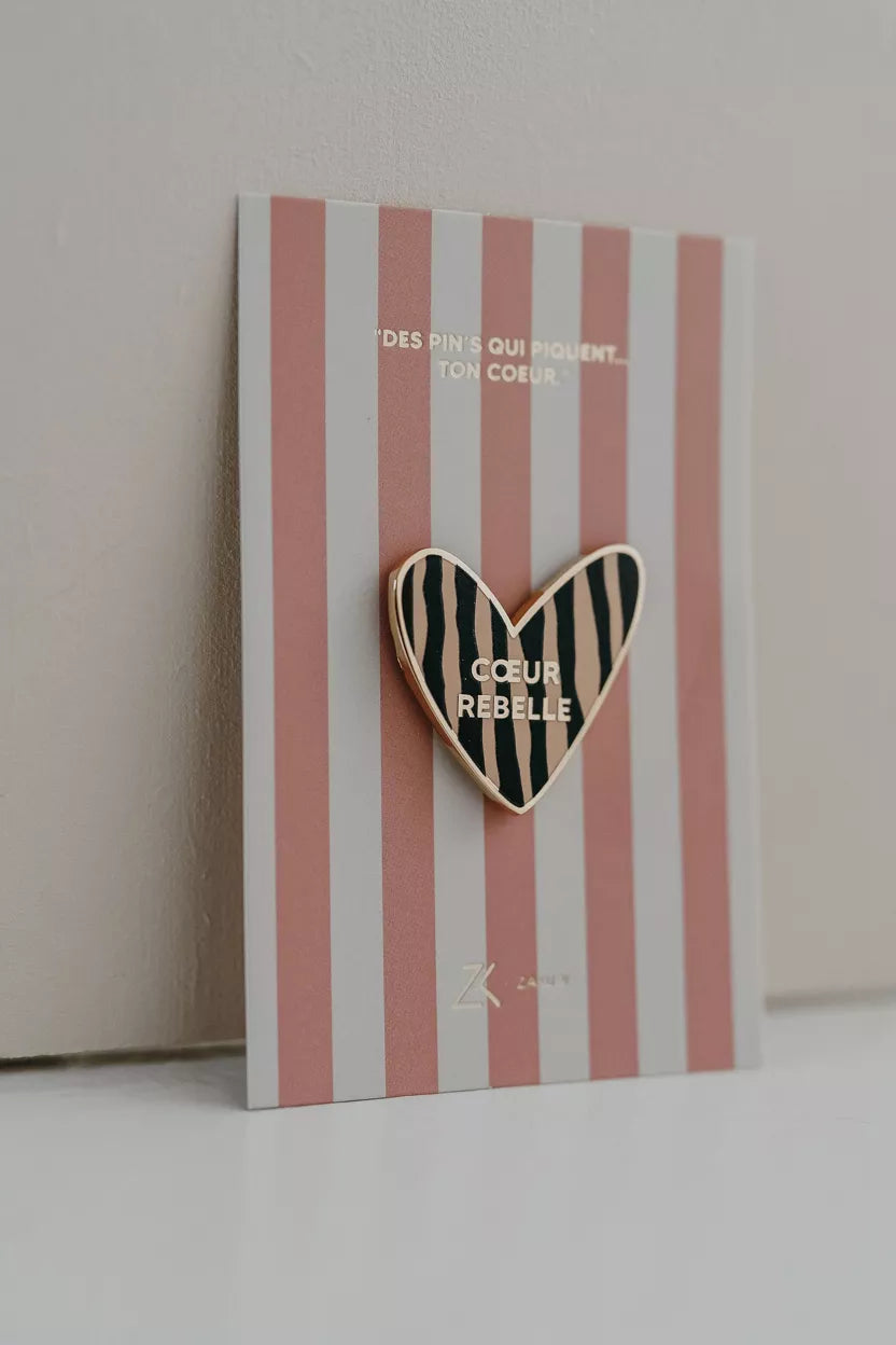 Pin’s « Cœur rebelle »