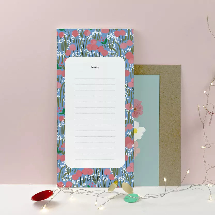 Bloc-notes « Rose coquelicot »