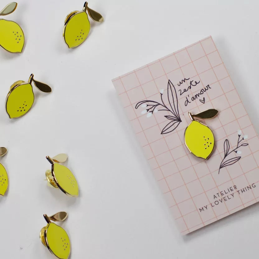 Pin’s « Zeste de citron »